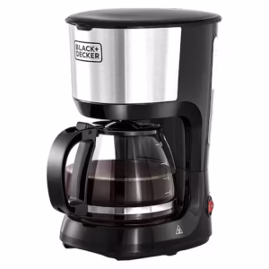 Black & Decker Coffee Maker DCM750S, 750 W, 1.25 L, Black, Stainless Steel, Auto Shutoff