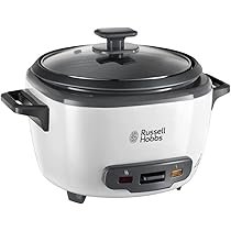 Russell Hobbs Rice Cooker And Steamer 27040GCC 500W White